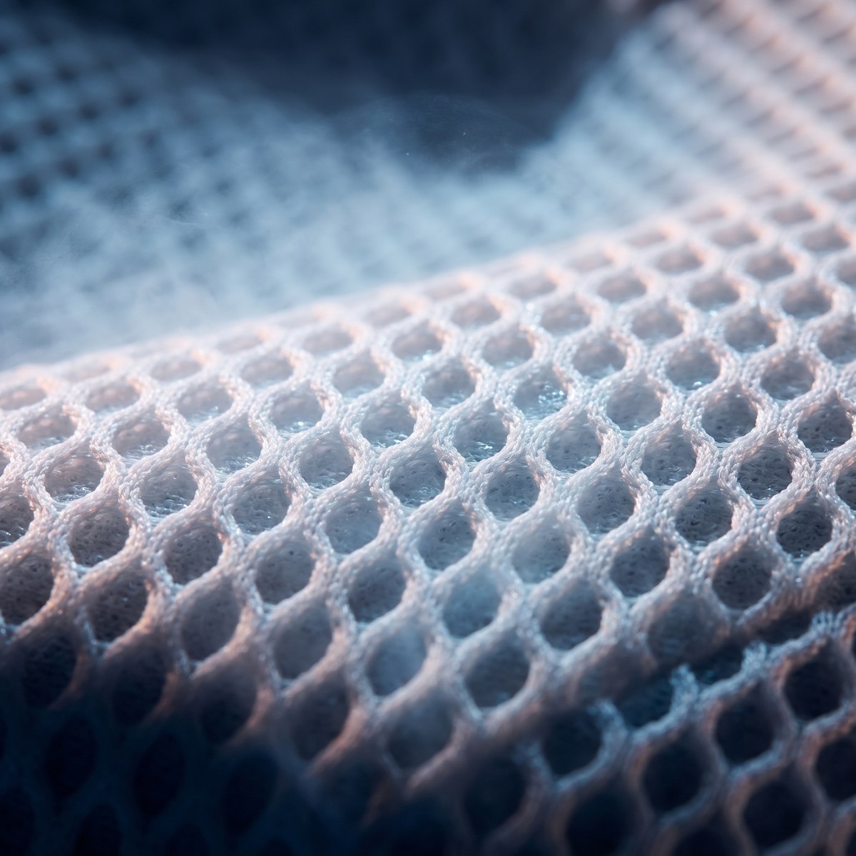 Close up of the breathable cooling cover